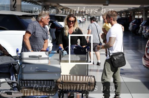 Marbella 26 juli 2018
Andre Hazes en zijn vriendin Monique en zoontje Dre vieren vakantie met Monique haar ouders in een villa van vrienden