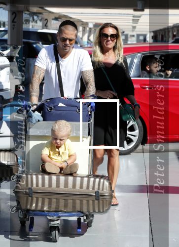 Marbella 26 juli 2018
Andre Hazes en zijn vriendin Monique en zoontje Dre vieren vakantie met Monique haar ouders in een villa van vrienden