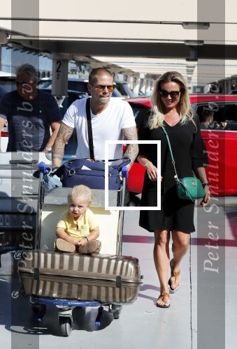 Marbella 26 juli 2018
Andre Hazes en zijn vriendin Monique en zoontje Dre vieren vakantie met Monique haar ouders in een villa van vrienden