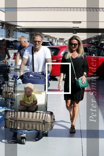 Marbella 26 juli 2018
Andre Hazes en zijn vriendin Monique en zoontje Dre vieren vakantie met Monique haar ouders in een villa van vrienden