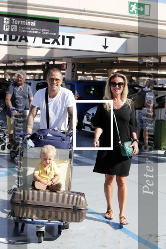 Marbella 26 juli 2018
Andre Hazes en zijn vriendin Monique en zoontje Dre vieren vakantie met Monique haar ouders in een villa van vrienden