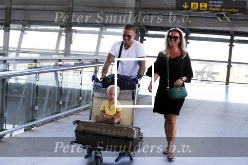 Marbella 26 juli 2018
Andre Hazes en zijn vriendin Monique en zoontje Dre vieren vakantie met Monique haar ouders in een villa van vrienden