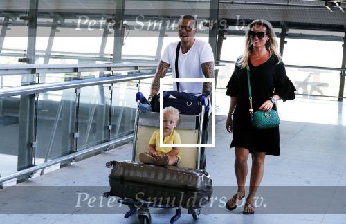Marbella 26 juli 2018
Andre Hazes en zijn vriendin Monique en zoontje Dre vieren vakantie met Monique haar ouders in een villa van vrienden