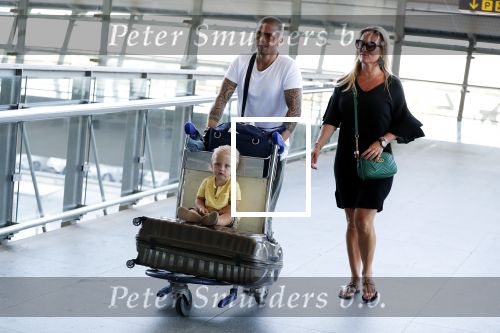 Marbella 26 juli 2018
Andre Hazes en zijn vriendin Monique en zoontje Dre vieren vakantie met Monique haar ouders in een villa van vrienden