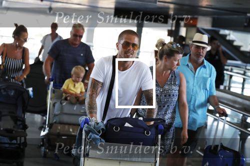 Marbella 26 juli 2018
Andre Hazes en zijn vriendin Monique en zoontje Dre vieren vakantie met Monique haar ouders in een villa van vrienden