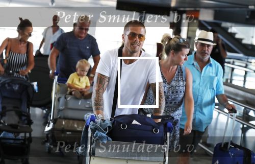 Marbella 26 juli 2018
Andre Hazes en zijn vriendin Monique en zoontje Dre vieren vakantie met Monique haar ouders in een villa van vrienden