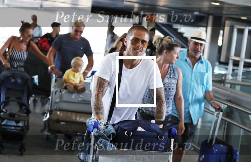 Marbella 26 juli 2018
Andre Hazes en zijn vriendin Monique en zoontje Dre vieren vakantie met Monique haar ouders in een villa van vrienden