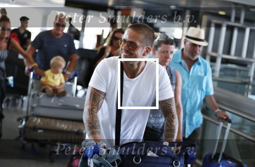 Marbella 26 juli 2018
Andre Hazes en zijn vriendin Monique en zoontje Dre vieren vakantie met Monique haar ouders in een villa van vrienden