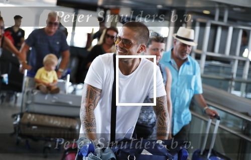 Marbella 26 juli 2018
Andre Hazes en zijn vriendin Monique en zoontje Dre vieren vakantie met Monique haar ouders in een villa van vrienden