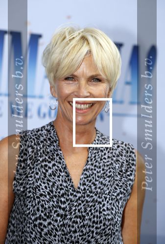 Amsterdam 17 juli 2018
Premiere Mamma mia in Tuschinski. Anita Witzier met man