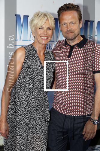Amsterdam 17 juli 2018
Premiere Mamma mia in Tuschinski. Anita Witzier met man