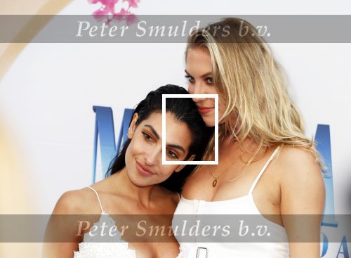 Amsterdam 17 juli 2018
Premiere Mamma mia in Tuschinski. Anna Nooshin met Jessie Jazz Vuijk
