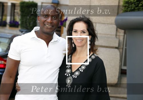 Amsterdam 15 juli 2018
Frits Huffnagel feestje voor zijn 50e verjaardag bij hotel the Grand. Annemarie v Gaal met man