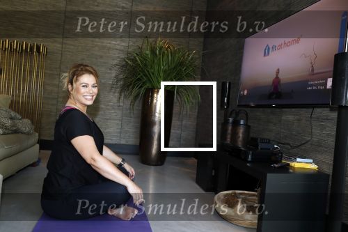 Utrecht 17 juli 2018
Antje Monteiro fitness video s in haar huis.