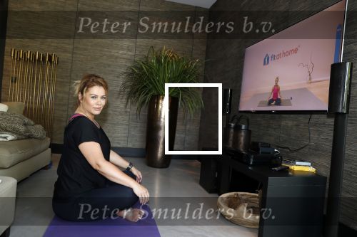 Utrecht 17 juli 2018
Antje Monteiro fitness video s in haar huis.