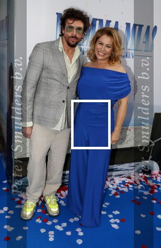 Amsterdam 17 juli 2018
Premiere Mamma mia in Tuschinski. Antje Monteiro met Mari v d Ven