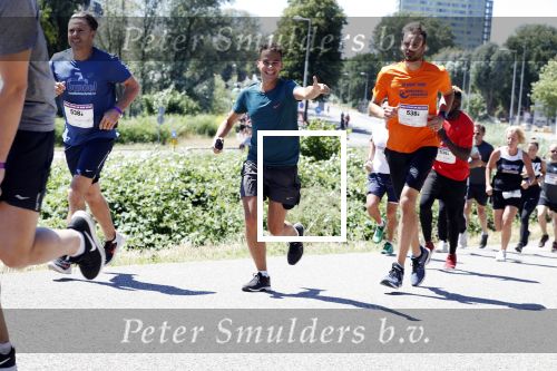 Amsterdam 1 juli 2018
Edwin Evers Run bij het science park met vele bners. Aran bade