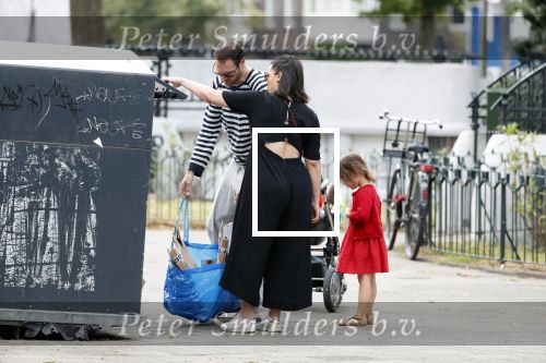 Amsterdam 14 juli 2018
Caro Emerald met haar vriend en kinderen