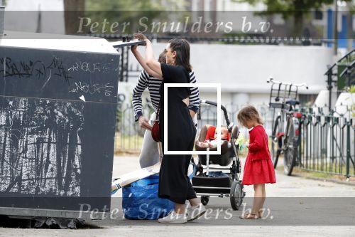 Amsterdam 14 juli 2018
Caro Emerald met haar vriend en kinderen