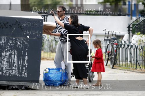 Amsterdam 14 juli 2018
Caro Emerald met haar vriend en kinderen