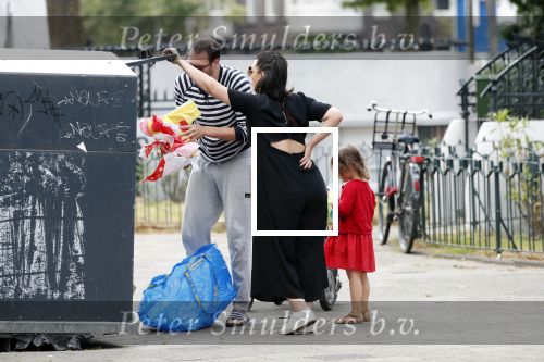 Amsterdam 14 juli 2018
Caro Emerald met haar vriend en kinderen