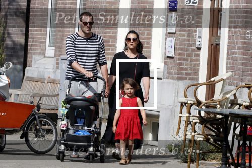 Amsterdam 14 juli 2018
Caro Emerald met haar vriend en kinderen