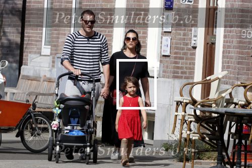 Amsterdam 14 juli 2018
Caro Emerald met haar vriend en kinderen