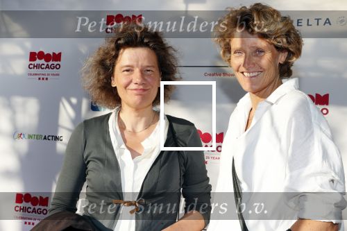Amsterdam 14 juli 2018
25 jaar boom boom chicago in Carre. Carolien Gehrels met partner