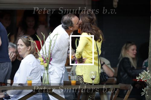 Amsterdam 13 juli 2018
Carolien de Bruijn en Erik de Vogel op een terras.
