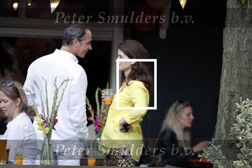 Amsterdam 13 juli 2018
Carolien de Bruijn en Erik de Vogel op een terras.
