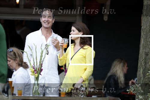 Amsterdam 13 juli 2018
Carolien de Bruijn en Erik de Vogel op een terras.