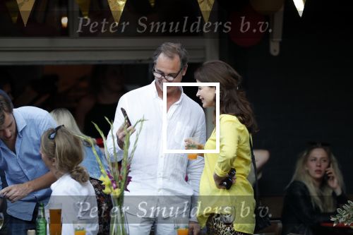 Amsterdam 13 juli 2018
Carolien de Bruijn en Erik de Vogel op een terras.