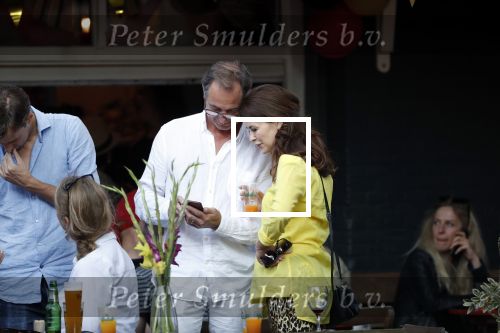 Amsterdam 13 juli 2018
Carolien de Bruijn en Erik de Vogel op een terras.