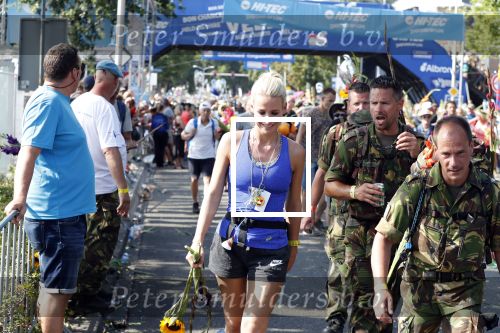 Nijmegen 20 juli 2018
Dionne Stax tijdens en na de vierdaagse van Nijmegen.