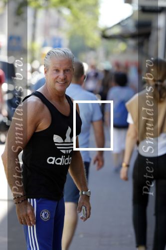 Amsterdam 2 juli 2018
Dries Roelvink op de pc hooftstraat.
