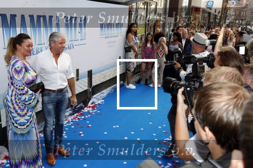 Amsterdam 17 juli 2018
Premiere Mamma mia in Tuschinski. Dries en Honoria Roelvink