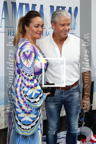 Amsterdam 17 juli 2018
Premiere Mamma mia in Tuschinski. Dries en Honoria Roelvink