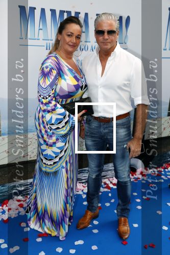 Amsterdam 17 juli 2018
Premiere Mamma mia in Tuschinski. Dries en Honoria Roelvink