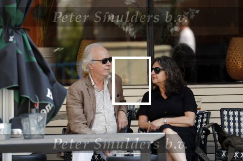 Amsterdam 4 juli 2018
Eddy habbema met vrouw op terras.