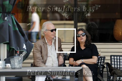Amsterdam 4 juli 2018
Eddy habbema met vrouw op terras.