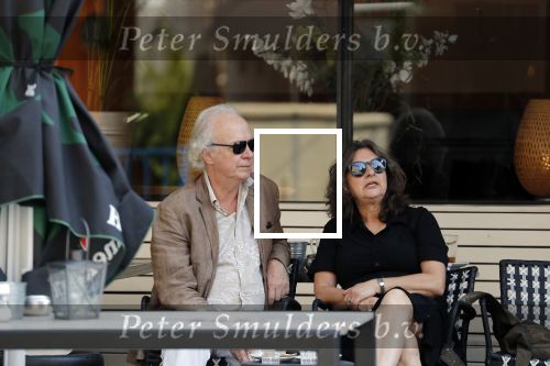 Amsterdam 4 juli 2018
Eddy habbema met vrouw op terras.