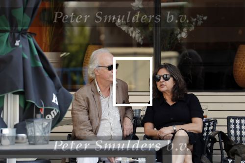 Amsterdam 4 juli 2018
Eddy habbema met vrouw op terras.