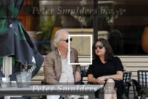 Amsterdam 4 juli 2018
Eddy habbema met vrouw op terras.