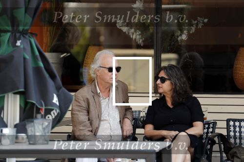 Amsterdam 4 juli 2018
Eddy habbema met vrouw op terras.