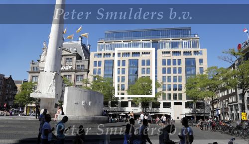 Amsterdam 15 juli 2018
Appartementen complex op de dam waar o a Edgar Davids een appartement heeft gekocht.