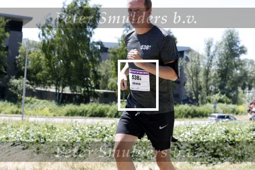 Amsterdam 1 juli 2018
Edwin Evers Run bij het science park met vele bners.