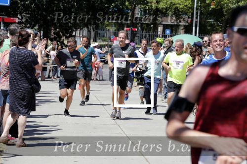 Amsterdam 1 juli 2018
Edwin Evers Run bij het science park met vele bners.