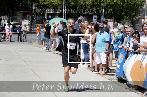 Amsterdam 1 juli 2018
Edwin Evers Run bij het science park met vele bners.