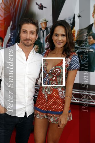 Amsterdam 30 juli 2018
Premiere Mission Impossible in Pathe Arena. Elise v d Horst met vriend
