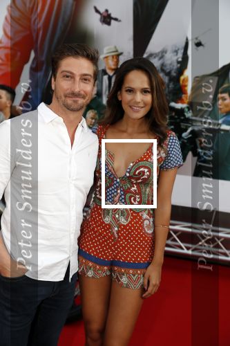 Amsterdam 30 juli 2018
Premiere Mission Impossible in Pathe Arena. Elise v d Horst met vriend